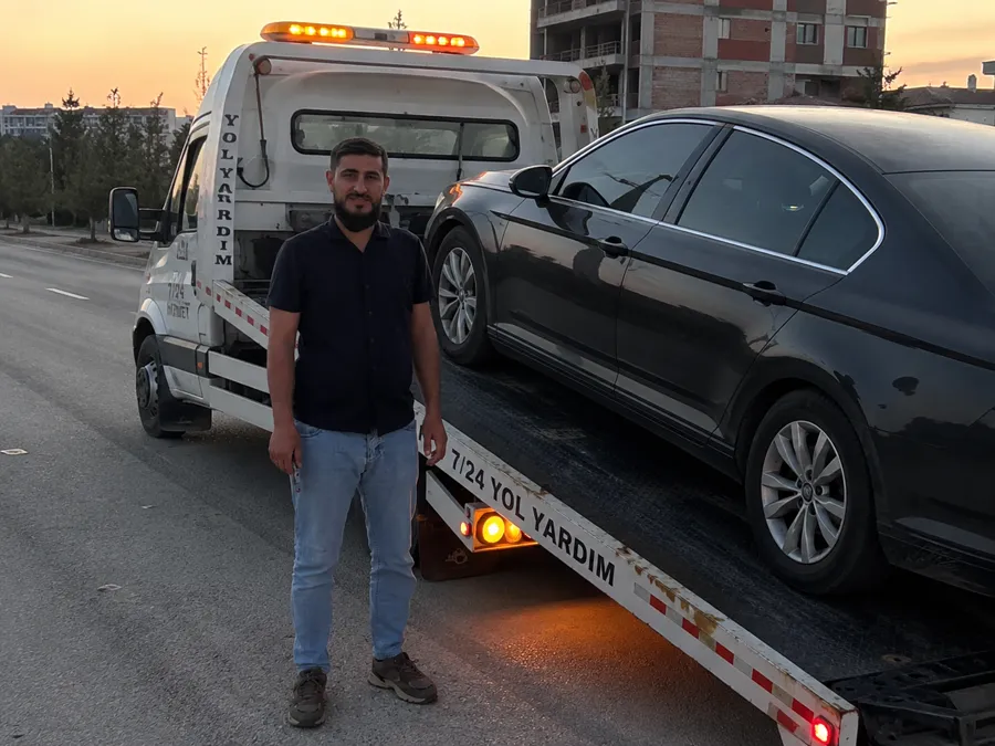 Bozkuş Çekici ekibi